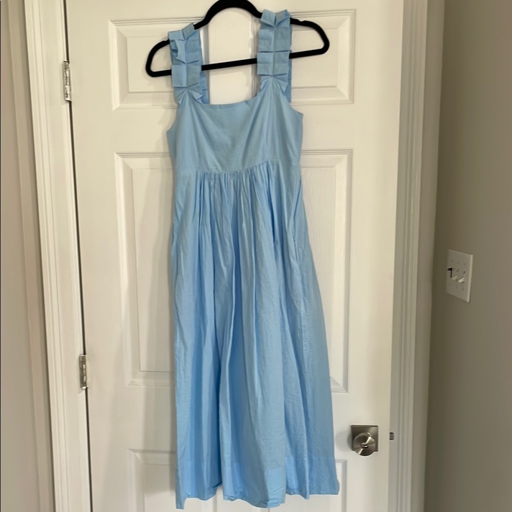 Lake Pajamas Blue Lolly Dress - Swiss Dot xxl
